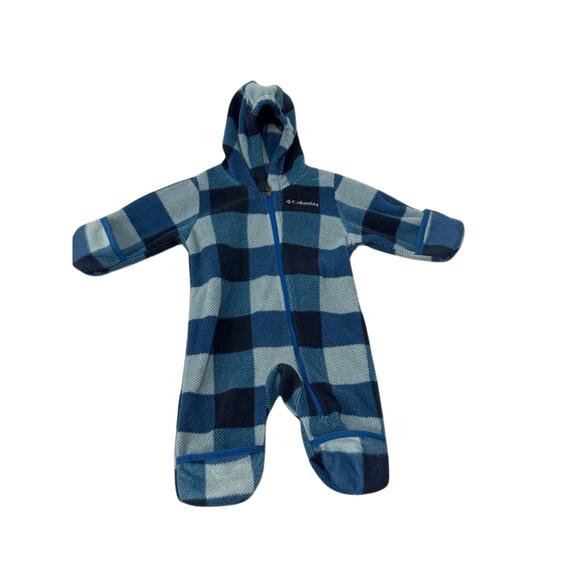 Bundle North Face fleece baby jacket & Columbia baby bunting (size 3-6 months) - Picture 5 of 7